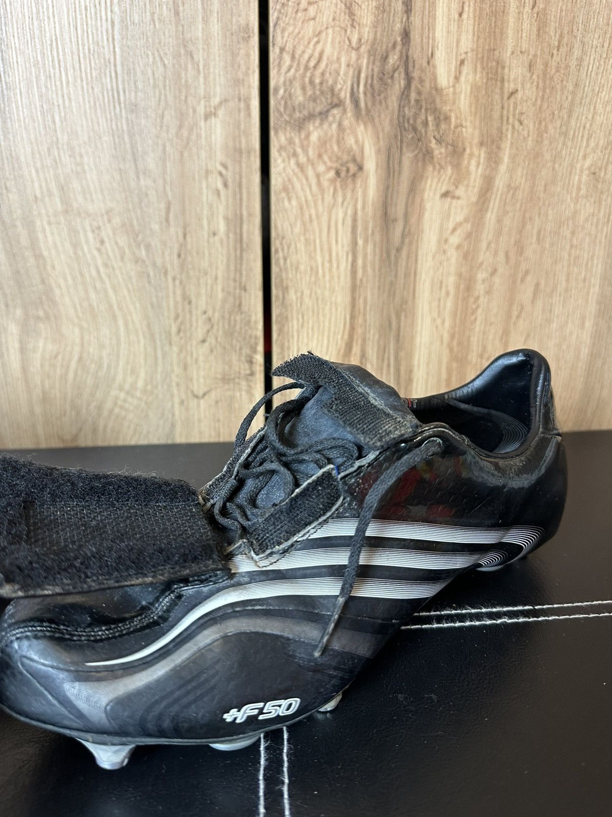 Adidas × Vintage Adidas Tunit F50.6 FG Elite US8 Black boots mens Footbal Size US 8 / EU 41 - 15 Thumbnail