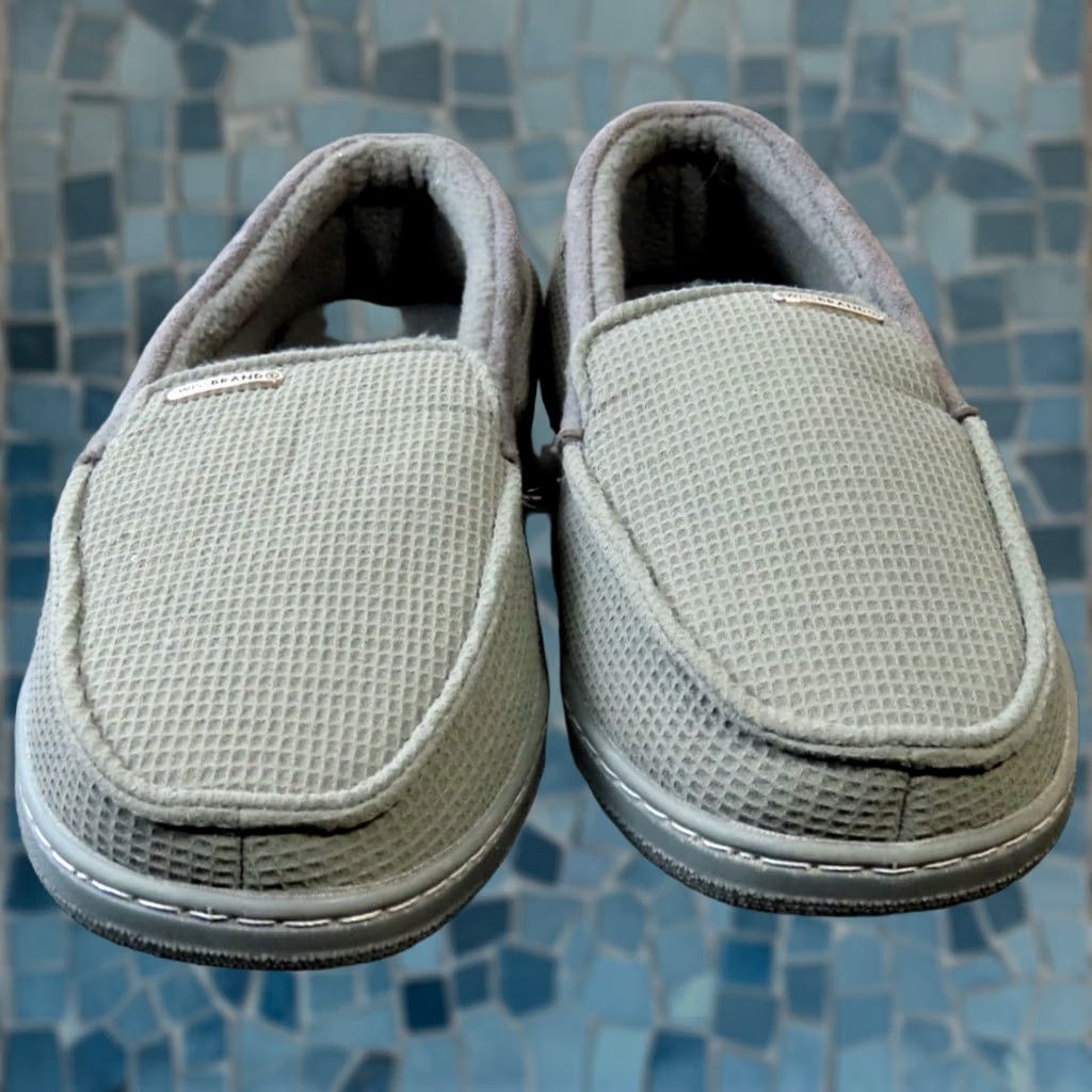 J Brand Swiss Brand SB Gray Foam Slippers Mens S 7 NWOB Slipper Casual Travel Comfort Cushioned Memory Foam Logo Pattern Solid Gray Size US 7 / EU 40 - 1 Thumbnail