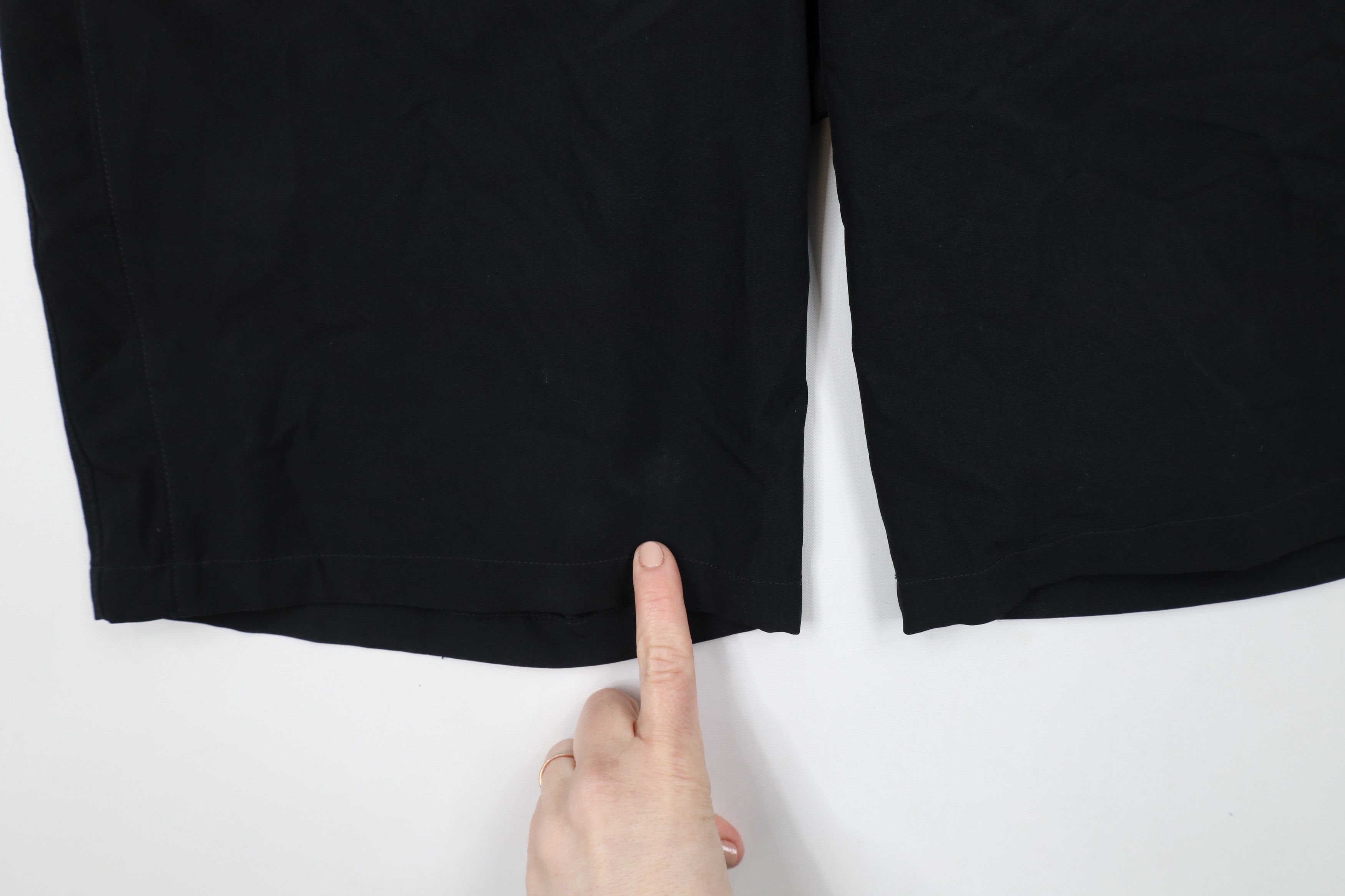 Nike × Vintage Nike Dri-Fit Flat Front Tech Golfing Golf Chino Shorts Black Size US 32 / EU 48 - 5 Thumbnail