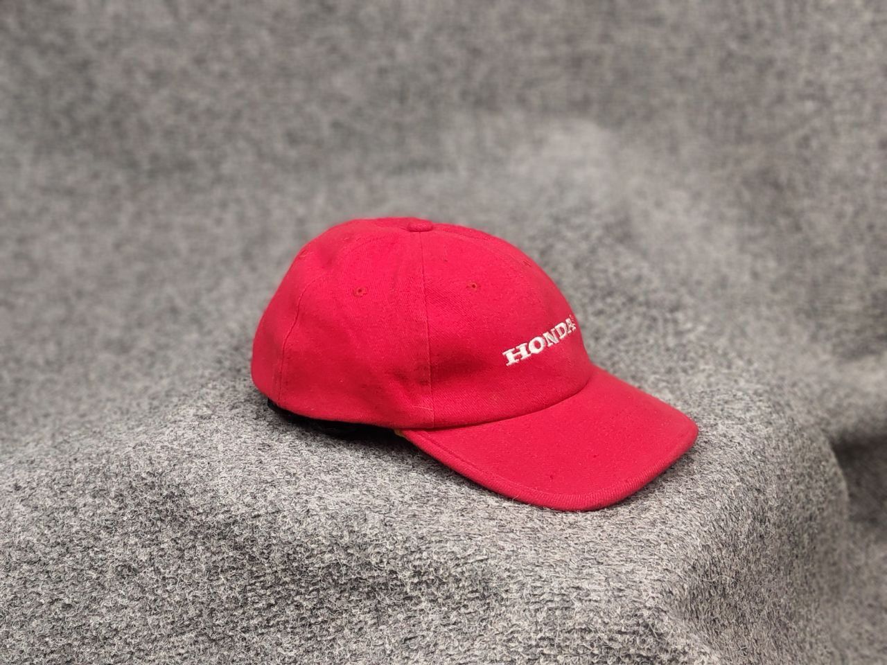 Honda Honda Team Racing Vintage 90's Red Logo One Size Cap Hat Size ONE SIZE - 5 Thumbnail