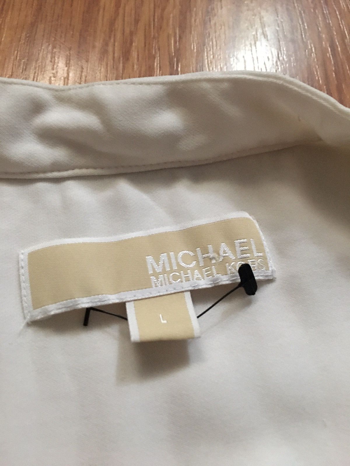 Michael Kors Michael Kors Chain-Neck Silk Blouse Sleeveless Size L Size L / US 10 / IT 46 - 11 Thumbnail