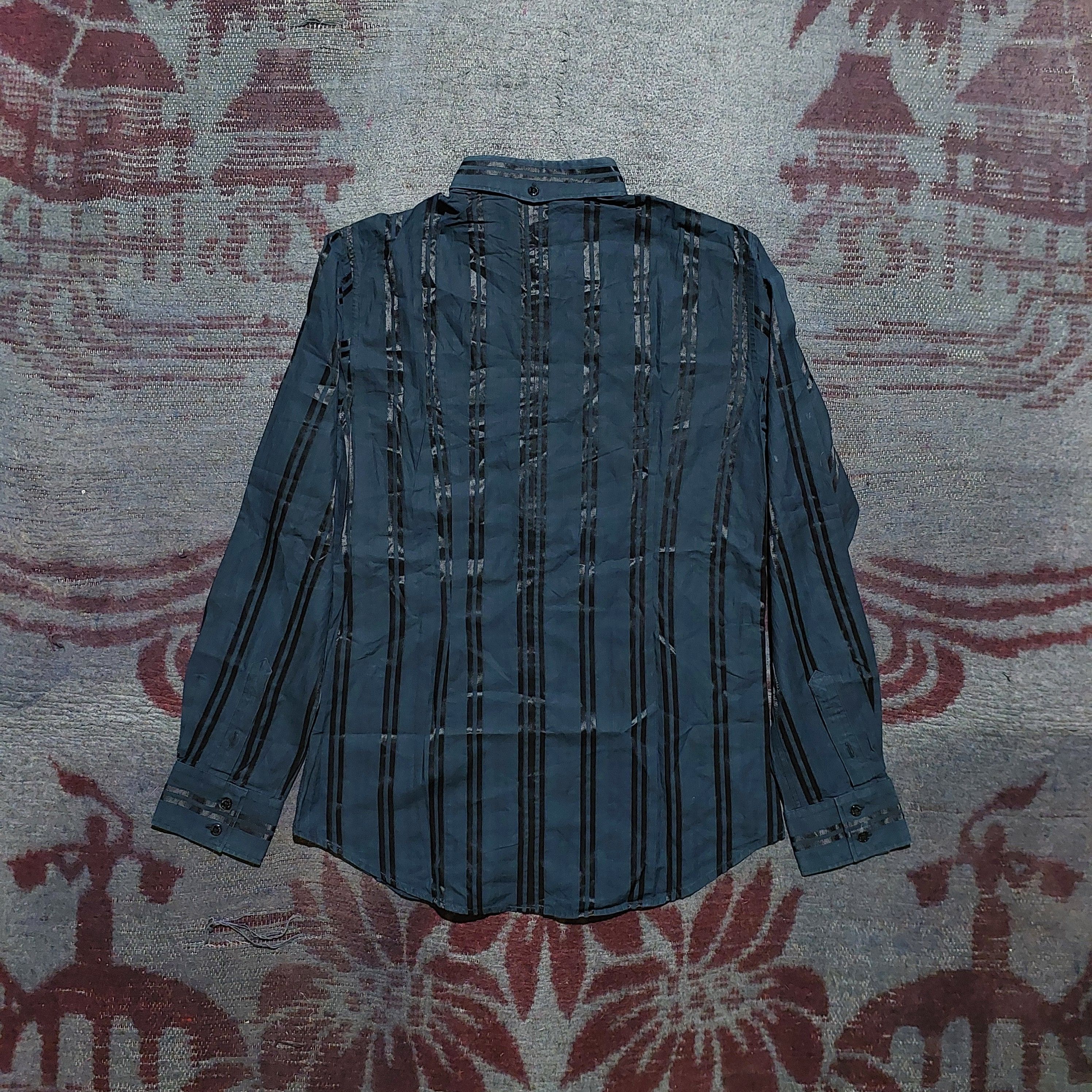 Dolce & Gabbana Dolce & Gabbana stripes black L_s shirt Size US M / EU 48-50 / 2 - 3 Thumbnail
