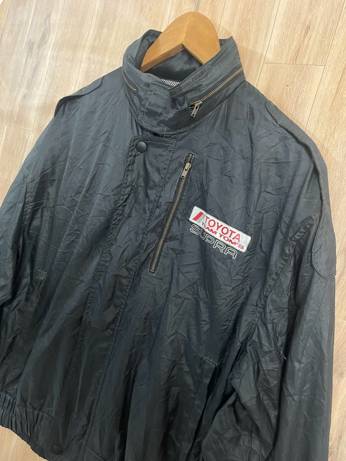 Japanese Brand × Vintage Vintage Toyota Jacket Supra by Team Tom’s TRD JDM L Size US L / EU 52-54 / 3 - 4 Thumbnail