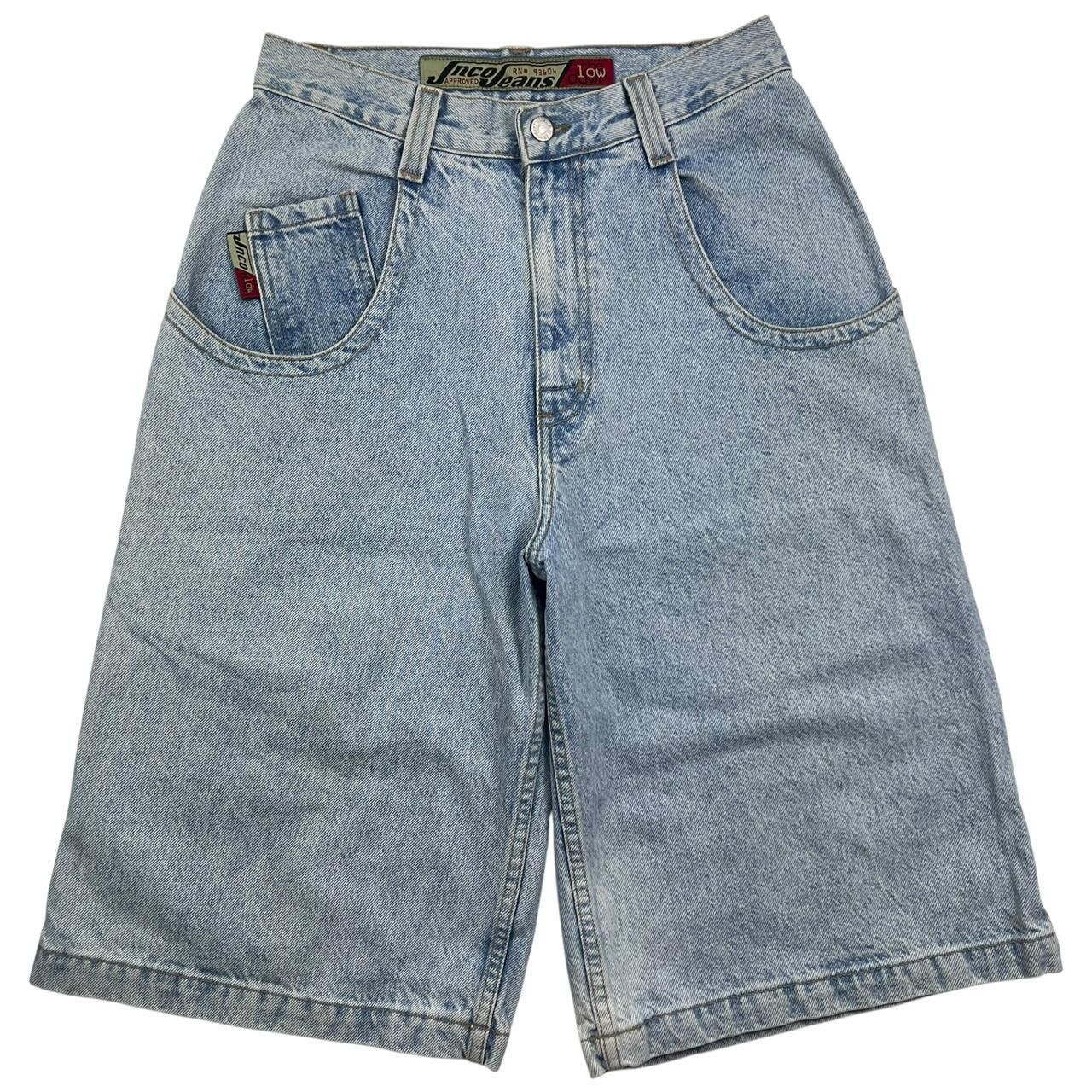 JNCO Vintage Jnco Baggy Light Wash Denim Shorts / Jorts- Waist 30 Size US 30 / EU 46 - 2 Thumbnail