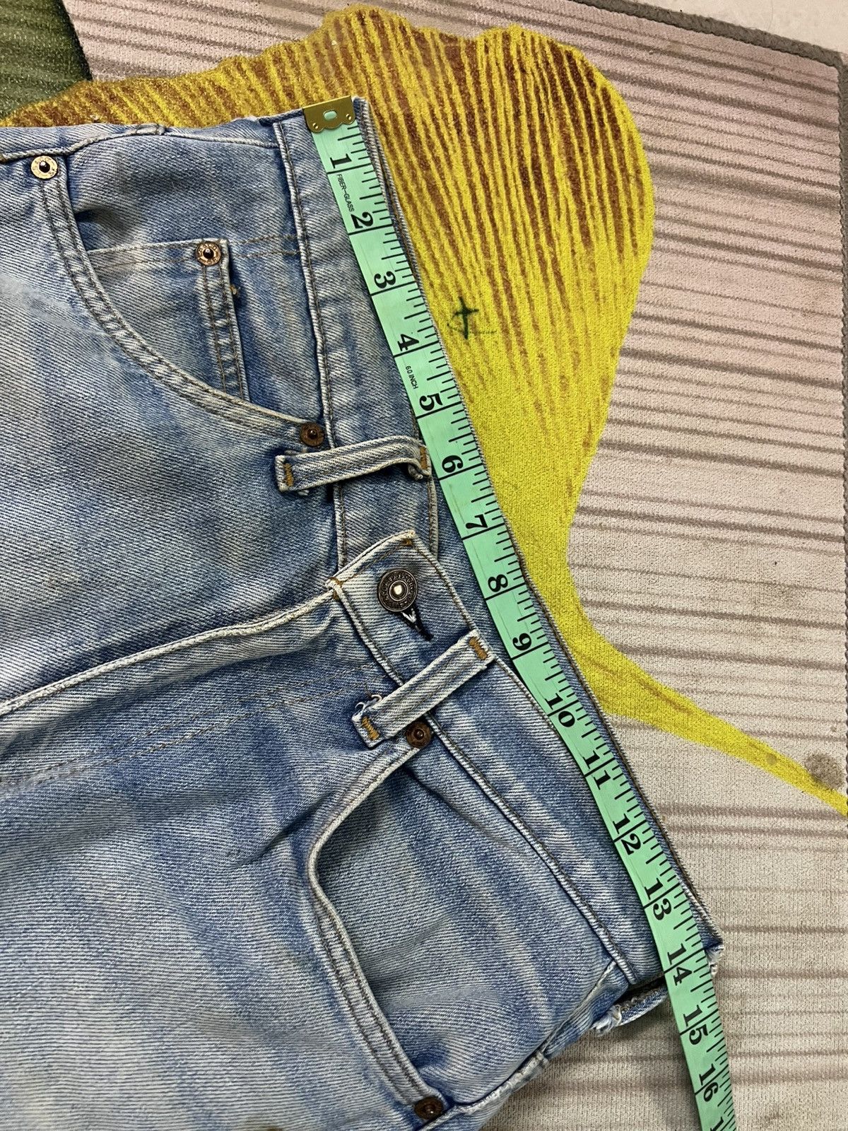 Levi's 💥Vintage Levis 515 orange Tab Mud Wash Jean Size US 28 / EU 44 - 3 Thumbnail