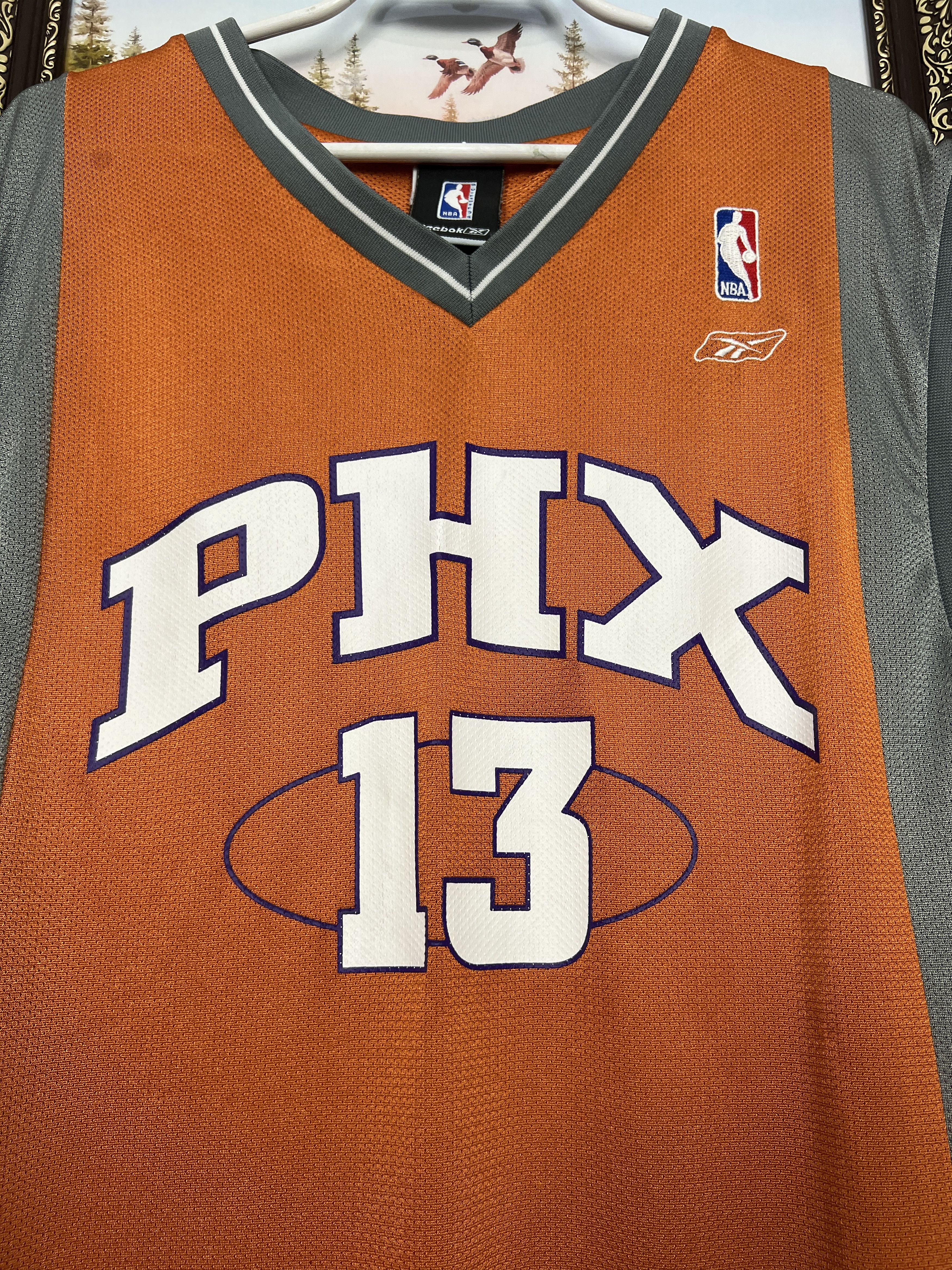 Reebok Vintage Reebok Phoenix Suns Steve Nash #13 Jersey NBA Size US L / EU 52-54 / 3 - 3 Thumbnail