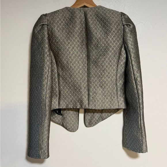 Scotch & Soda Maison Scotch Star de la Saison Metallic Jacquard Blazer XS Size XS / US 0-2 / IT 36-38 - 8 Thumbnail
