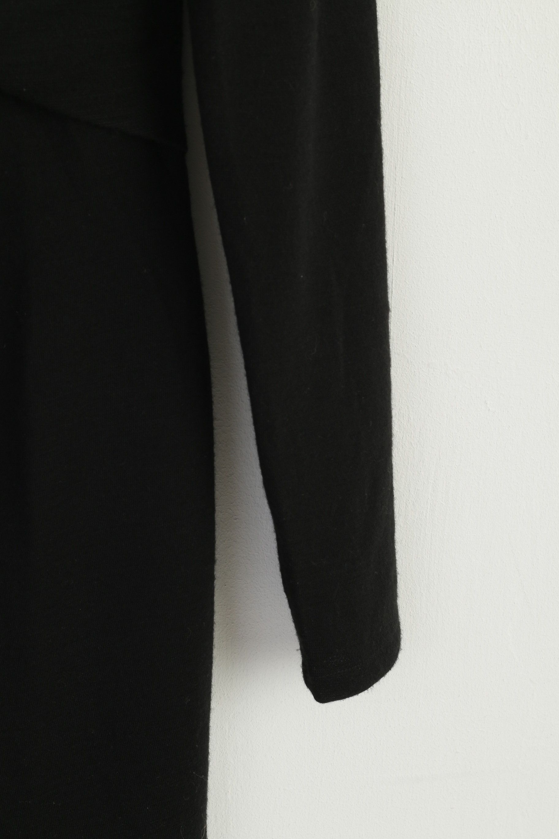 Gant GANT Women L (M) Dress Black Acrylic Wool 7591 Size L / US 10 / IT 46 - 4 Thumbnail
