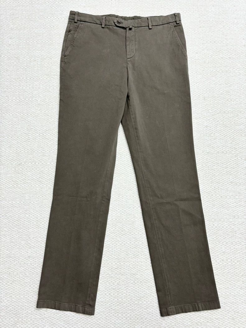 Loro Piana LORO PIANA Cotton trousers Size 34" / US 12 / IT 48 - 1 Thumbnail