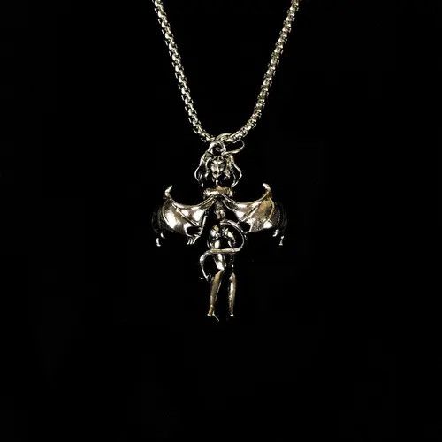 Jewelry Asamiya x Akira Demon Girl Necklace Punk Chain Size ONE SIZE - 6 Thumbnail