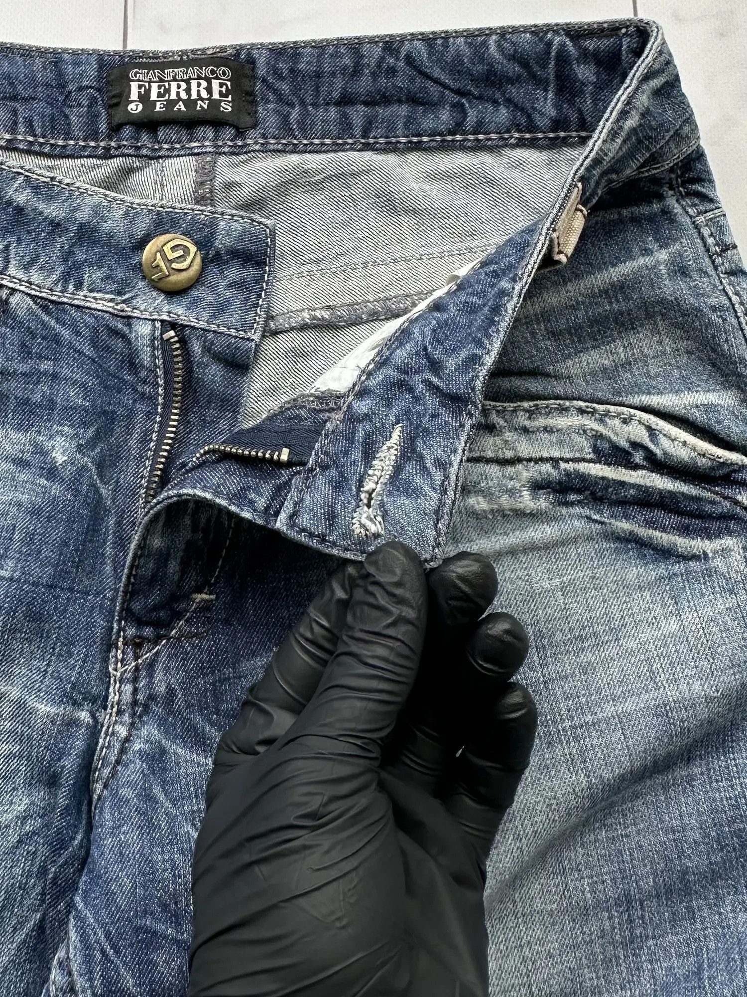 GF Ferre Gianfranco Ferre Vintage Rare Jeans (B261) Size US 28 / EU 44 - 7 Thumbnail