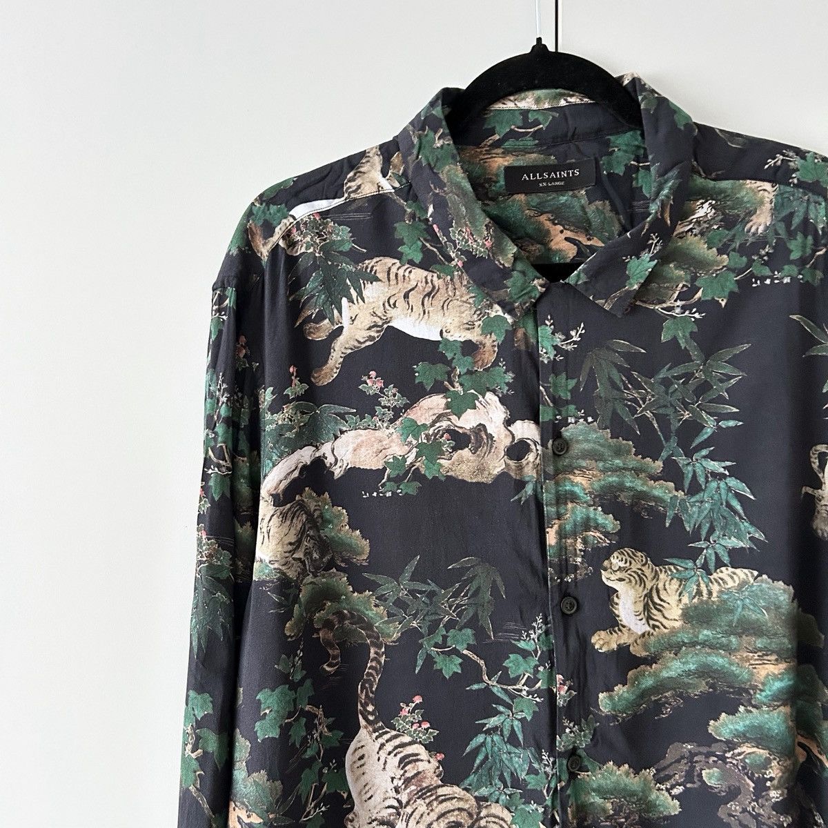 Allsaints All Saints hawaiian shirt tiger Size US XXL / EU 58 / 5 - 2 Thumbnail