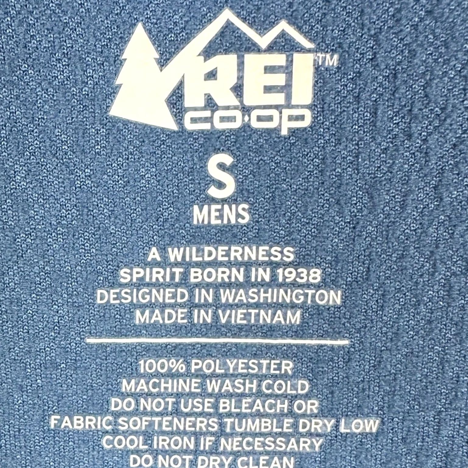 Vintage REI Co-op Shirt Mens Small Blue Activewear Long Sleeve Shirt Adventure Hiking Base Layer Moisture Wicking Crew Neck Size US S / EU 44-46 / 1 - 4 Thumbnail