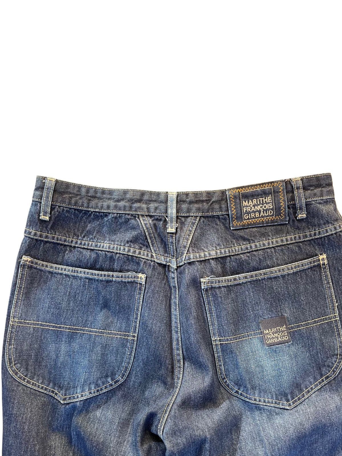 Marithe + Francois Girbaud × Vintage 90s Marithe Francois Girbaud Denim Jeans Size US 34 / EU 50 - 6 Thumbnail