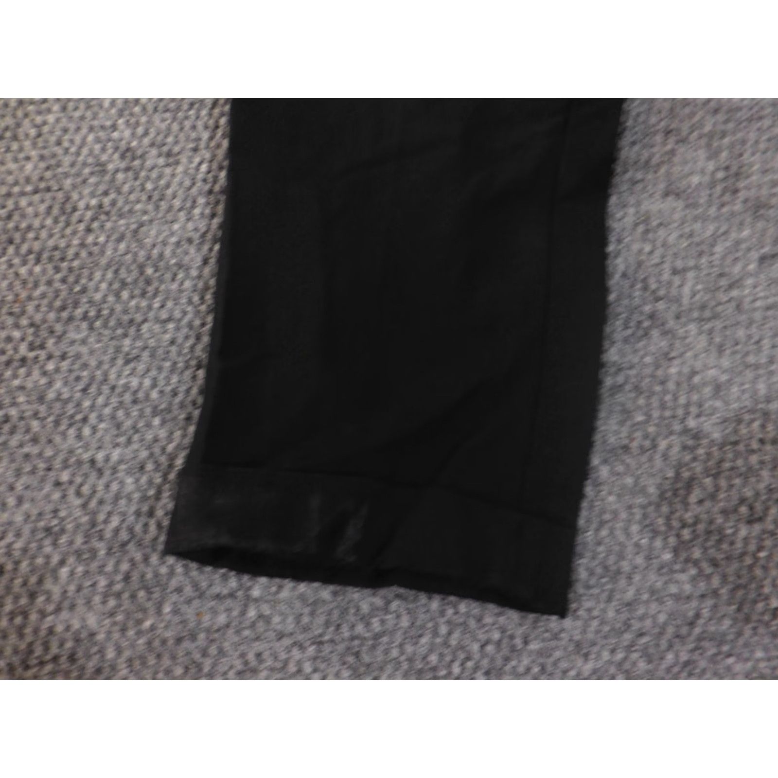 White House Black Market White House Black Market Pants 12 Black Slim Cropped Womens Cuffed Stretch Cotton Size 24" / US 00 / IT 34 - 5 Thumbnail
