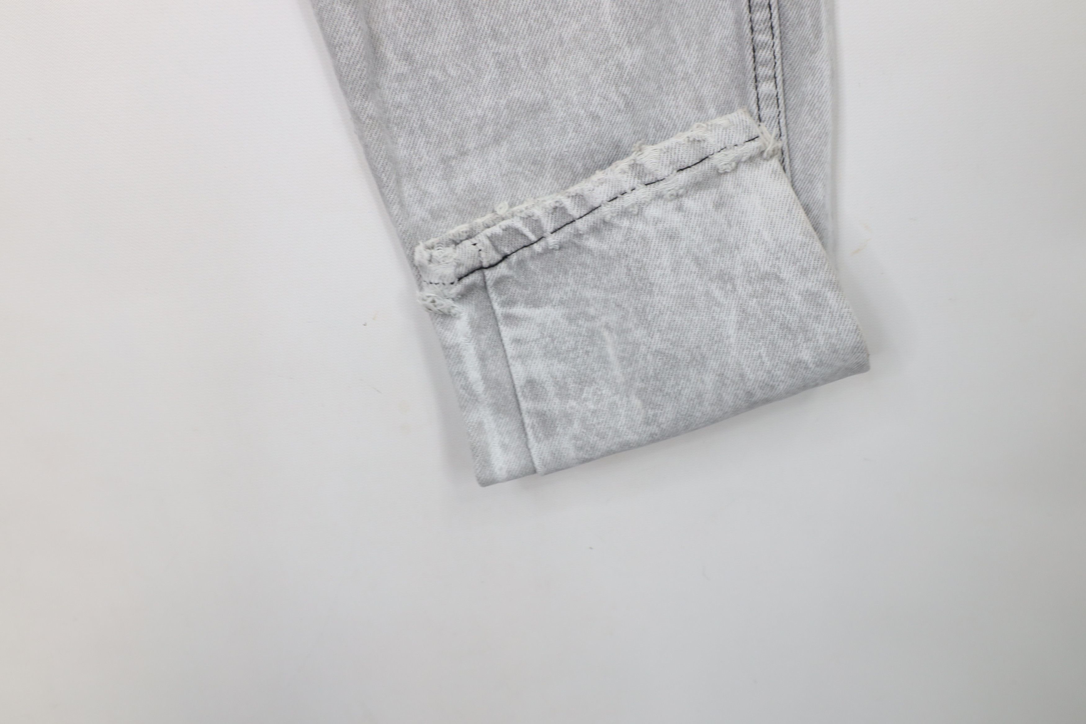 Vintage Vintage 90s Streetwear Acid Wash Tapered Leg Jeans USA Size 32" / US 10 / IT 46 - 6 Thumbnail