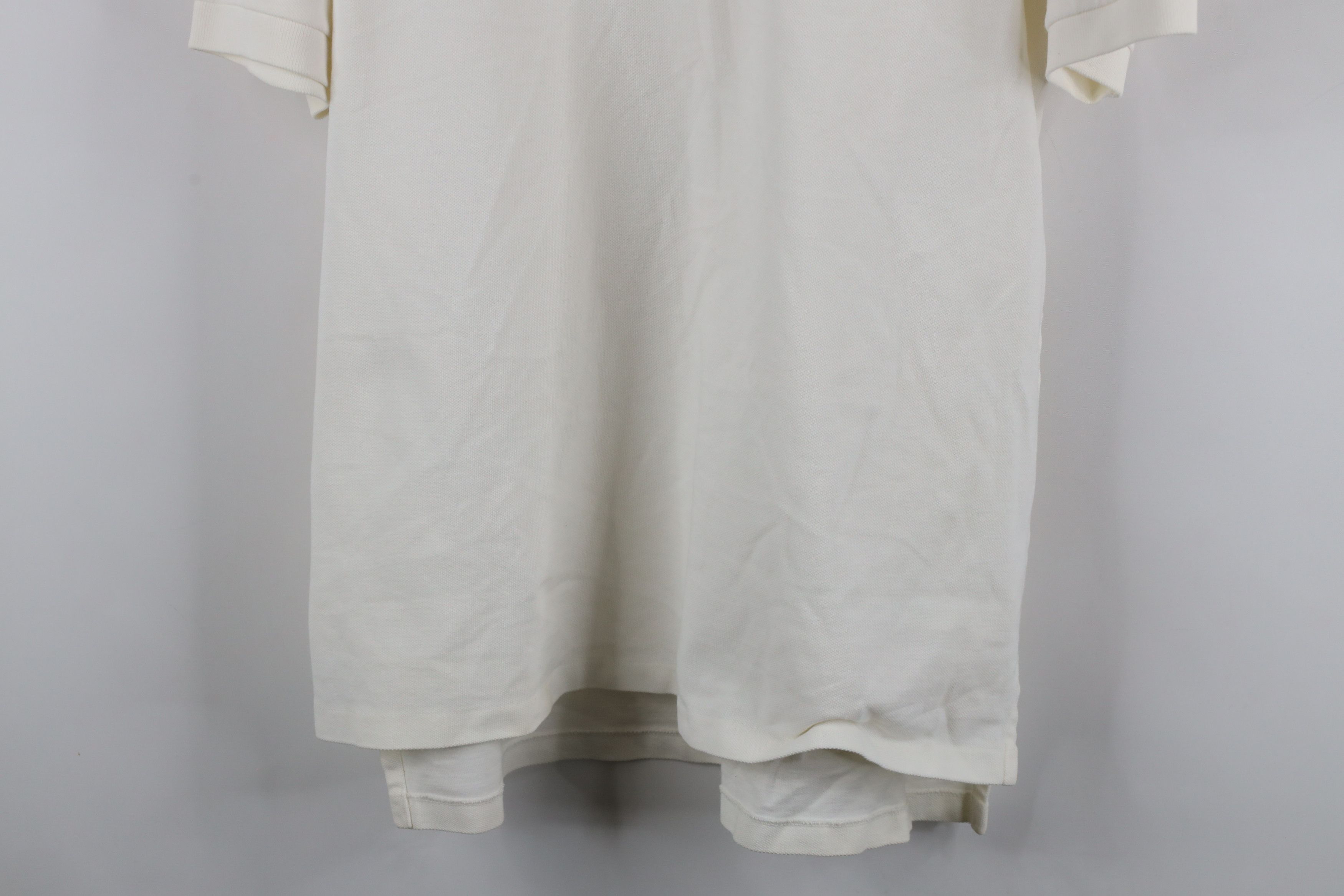 Ralph Lauren × Vintage Vintage 90s Ralph Lauren Collared Golf Polo Shirt White Size US XL / EU 56 / 4 - 3 Thumbnail