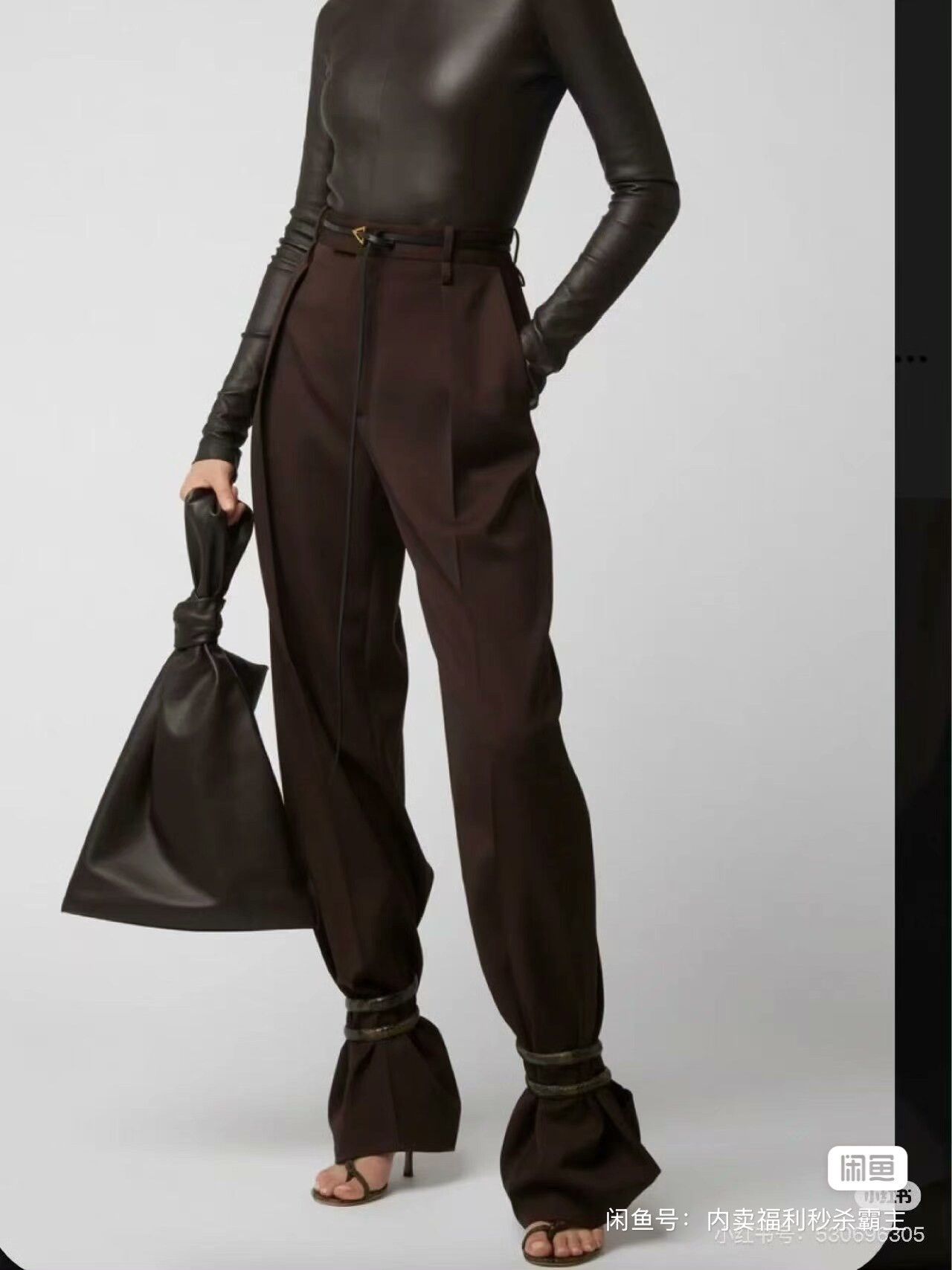 Bottega Veneta Bottega veneta leather knot hand bag balenciaga prada dior Size ONE SIZE - 4 Thumbnail