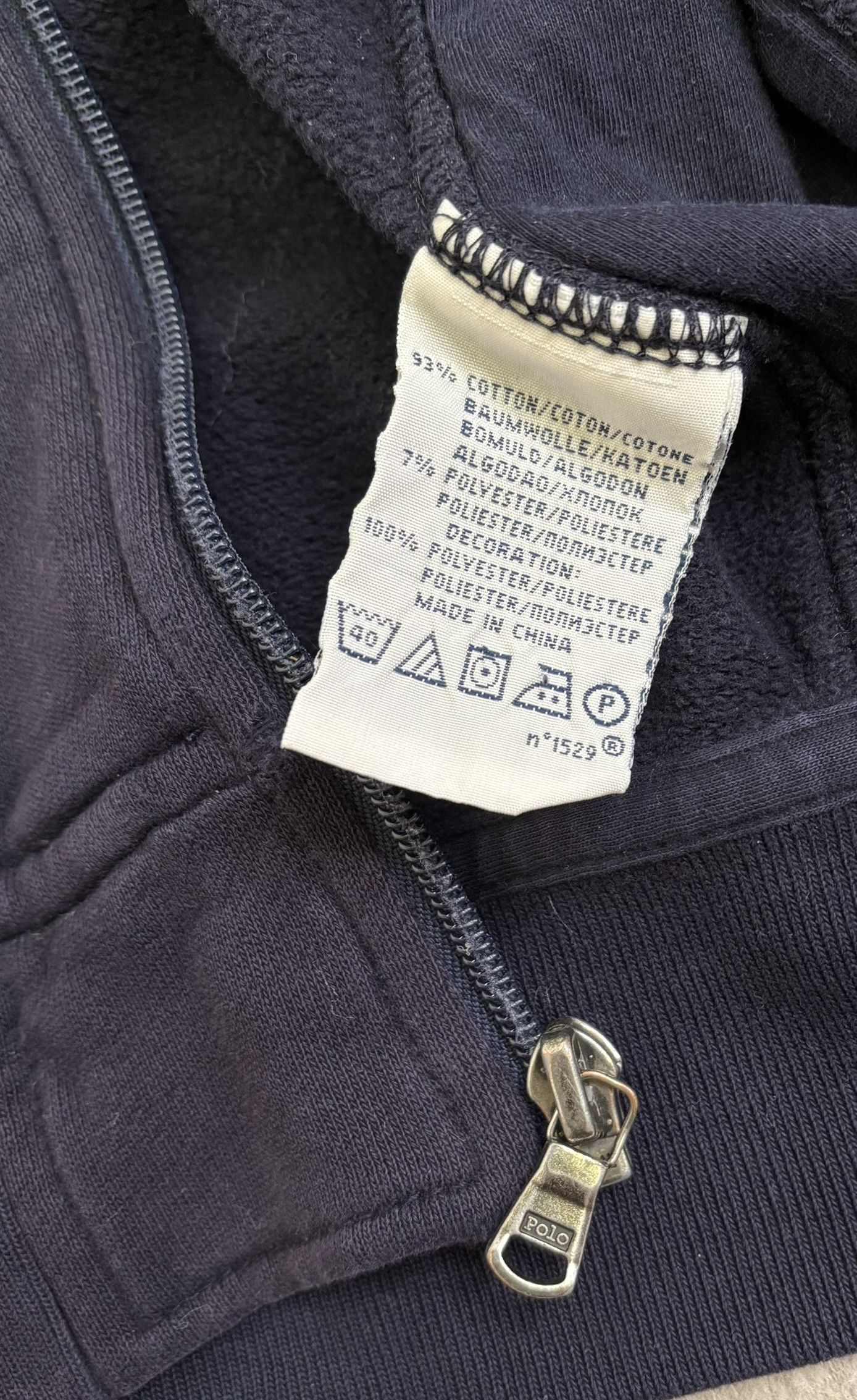 Polo Ralph Lauren × Vintage Polo Ralph Lauren USA 10 zip sweatshirt Medium Size US M / EU 48-50 / 2 - 20 Thumbnail