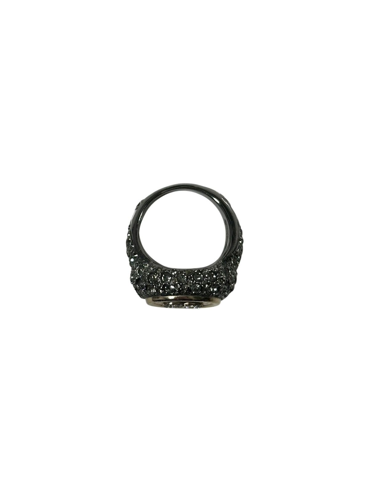 Chanel CHANEL S/S 2021 Embellished CC Logo Ring Size ONE SIZE - 3 Thumbnail