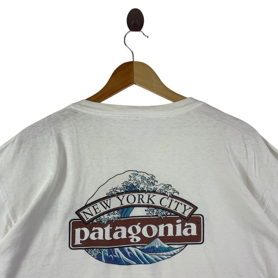 Patagonia Vintage PATAGONIA NEW YORK CITY beneficial wave printed tee Size US L / EU 52-54 / 3 - 9 Thumbnail