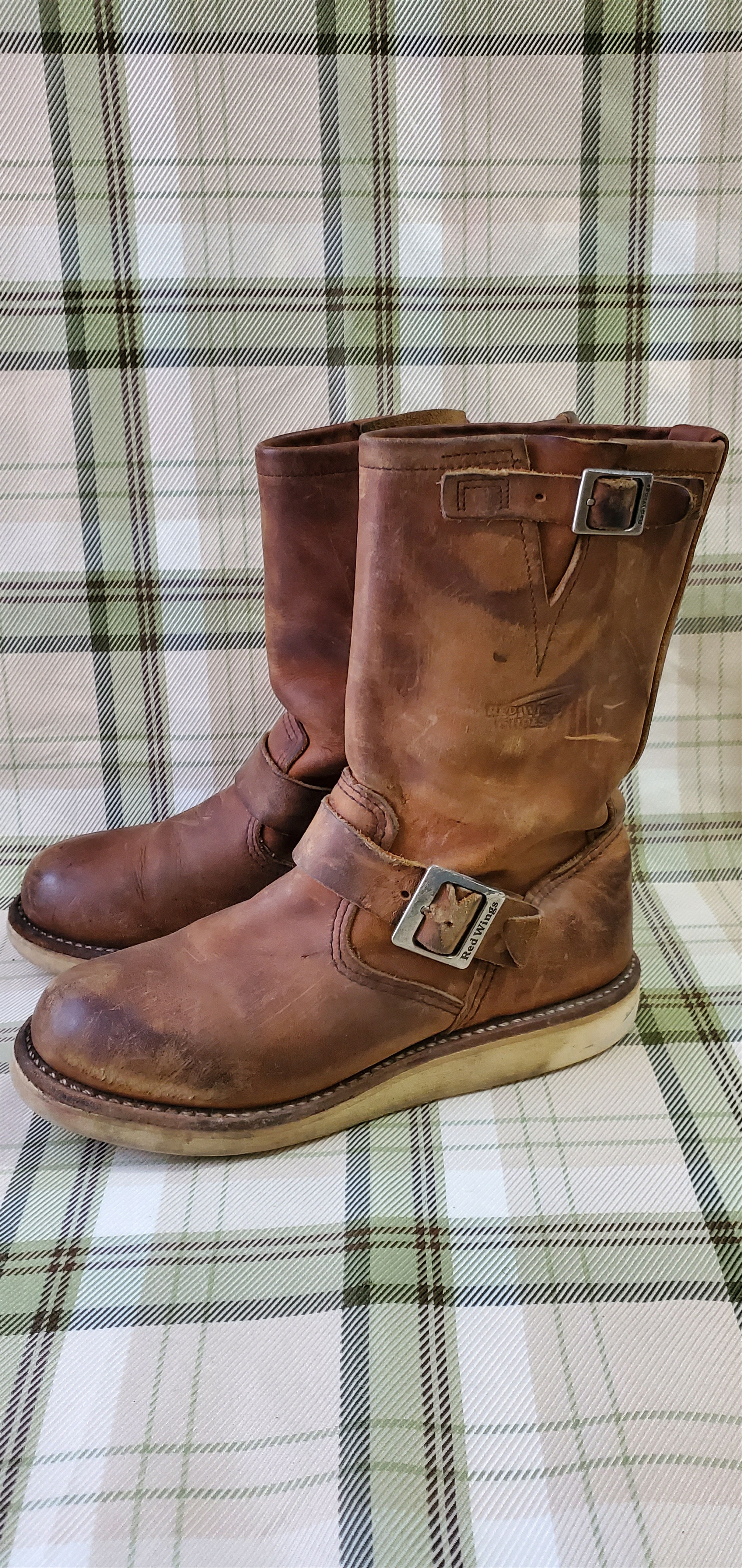 Red Wing RED WING 2971 Leather Engineer Boots Size US 5 / EU 37 - 2 Thumbnail