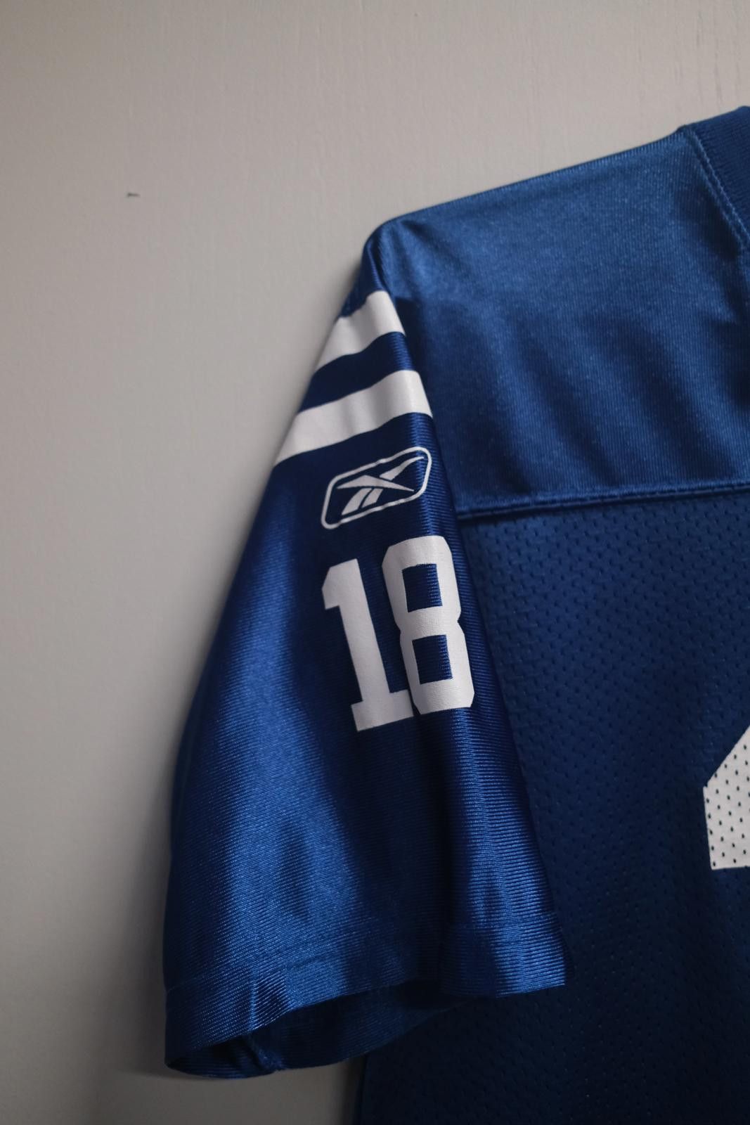 Reebok Reebok Indianapolis Colts Manning #18 Football Jersey Size ONE SIZE - 7 Thumbnail