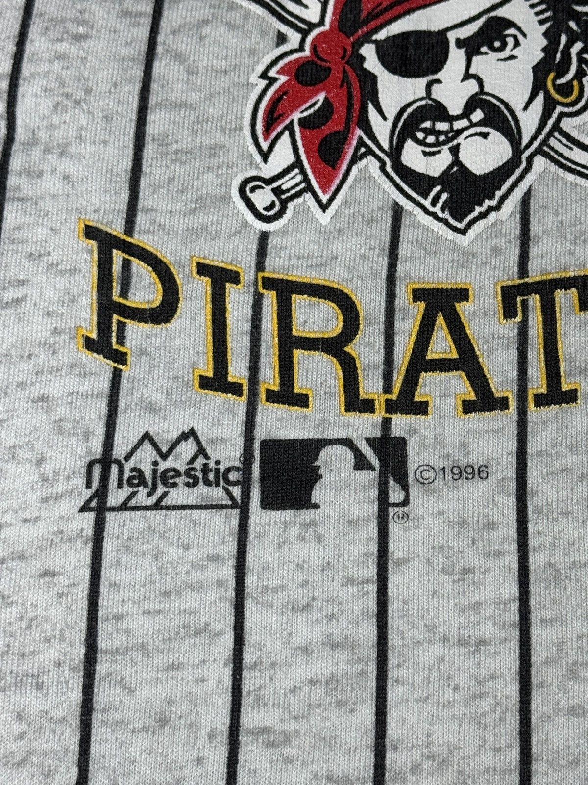 Majestic Vintage 90s Pittsburgh Pirates M Pinstripes Baseball Jersey Size US M / EU 48-50 / 2 - 4 Thumbnail