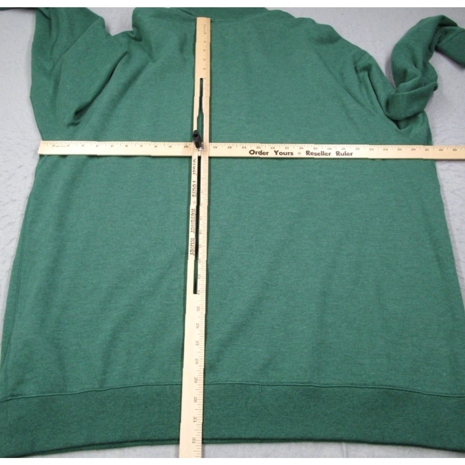 Polo Ralph Lauren Polo Ralph Lauren Mens Sweater 2XL XXL Tall Green 1/4 Zip Knit Pullover Pony Size US XXL / EU 58 / 5 - 6 Thumbnail