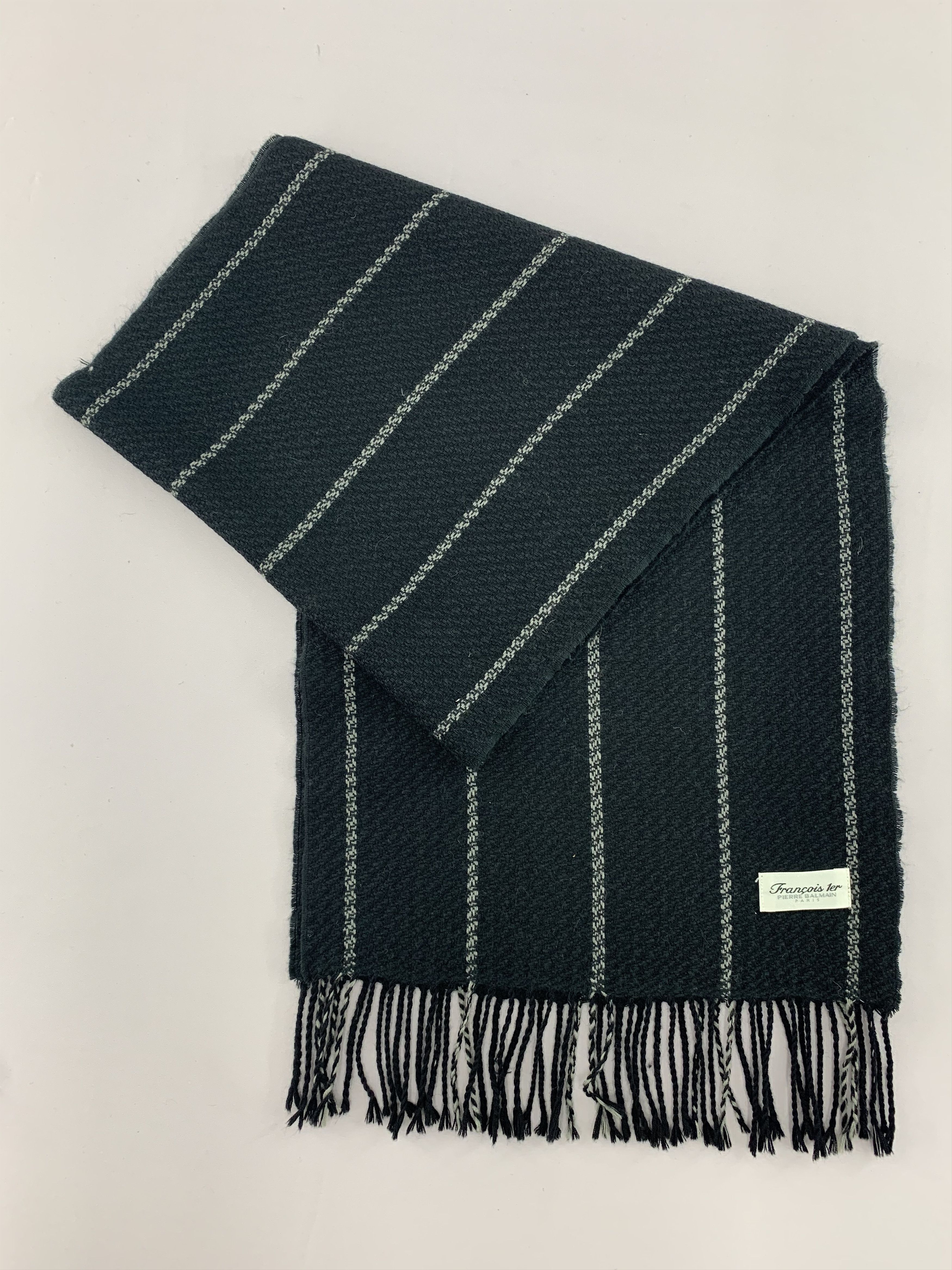 Pierre Balmain Pierre Balmain Scarf Wool Muffler Neck Wrap BL4367 Size ONE SIZE - 2 Thumbnail