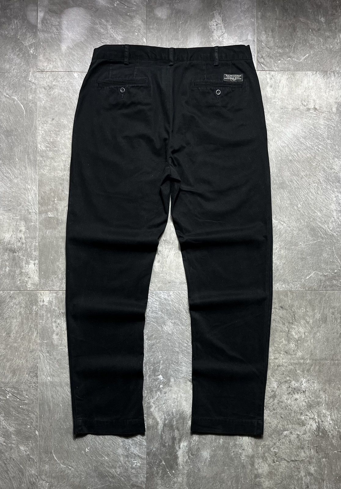 Polo Ralph Lauren Polo Ralph Lauren Black Chino Pants Size US 34 / EU 50 - 1 Thumbnail