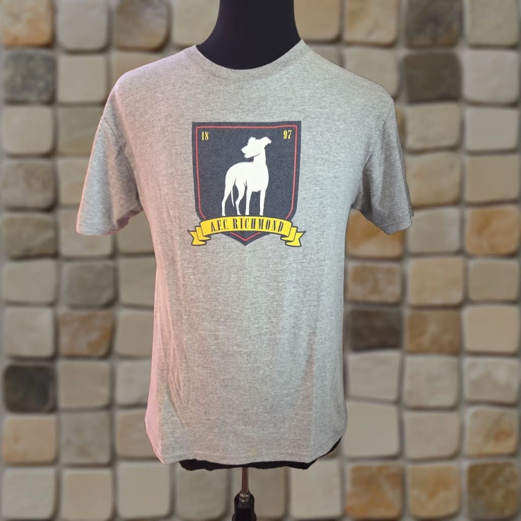 Vintage Ted Lasso AFC Richmond Greyhounds Gray Short Sleeve T Shirt Medium Mens Size US M / EU 48-50 / 2 - 1 Thumbnail