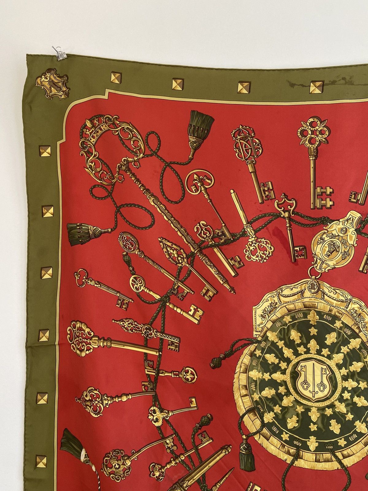 Hermes Hermès “Les Cles” Silk Scarf Size ONE SIZE - 4 Thumbnail