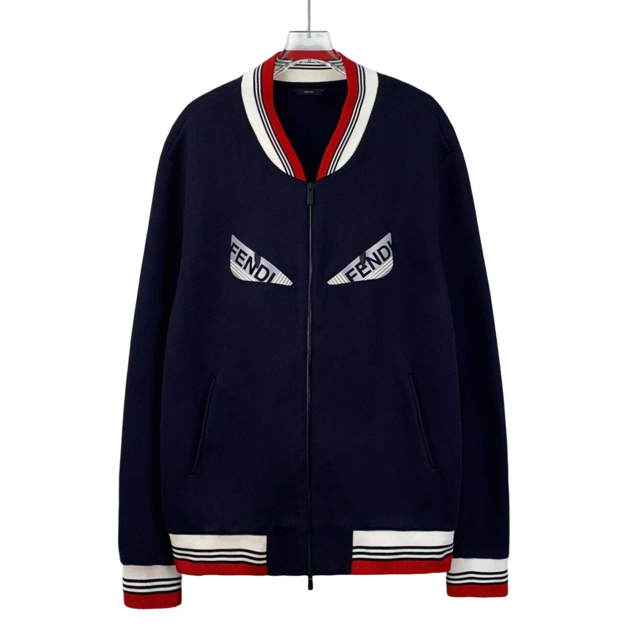 Fendi Fendi Monster Eye Zip-Up Jacket Size 52 Size US L / EU 52-54 / 3 - 1 Thumbnail