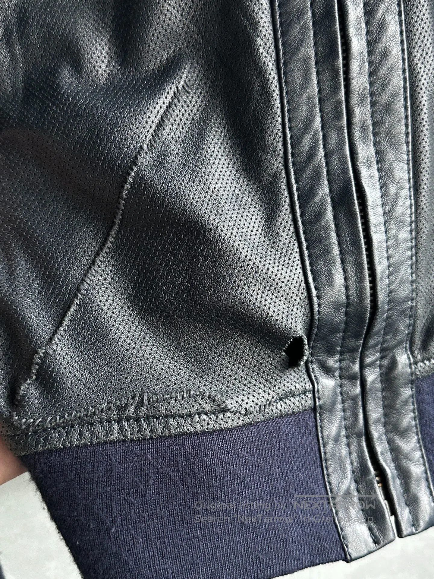 Dirk Bikkembergs dirk bikkembergs Airlock zipper leather jacket| Size US M / EU 48-50 / 2 - 4 Thumbnail