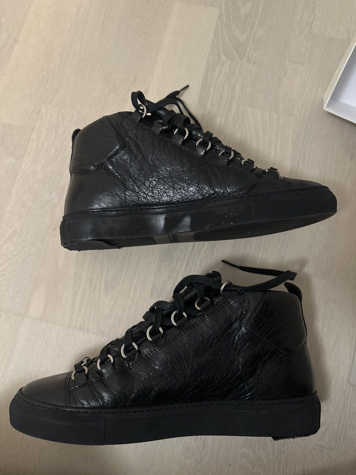 Balenciaga Arena high black sneaker Size US 7 / EU 40 - 2 Thumbnail