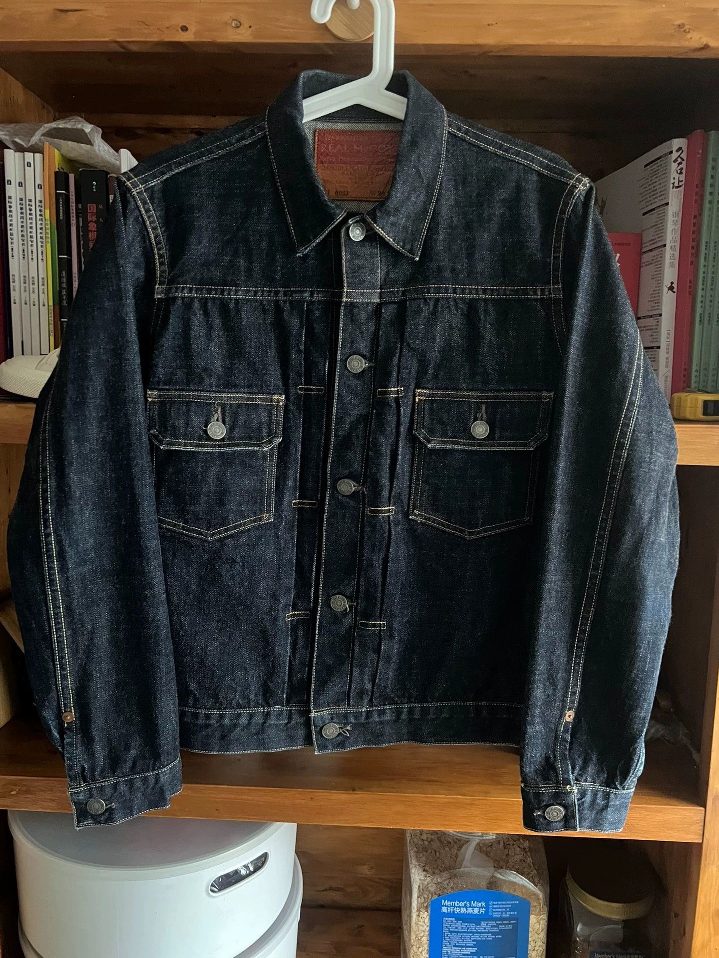 The Real McCoy's Real McCoy's 2nd Gen Selvedge Denim Jacket 38 Classic Fit Size US S / EU 44-46 / 1 - 1 Thumbnail