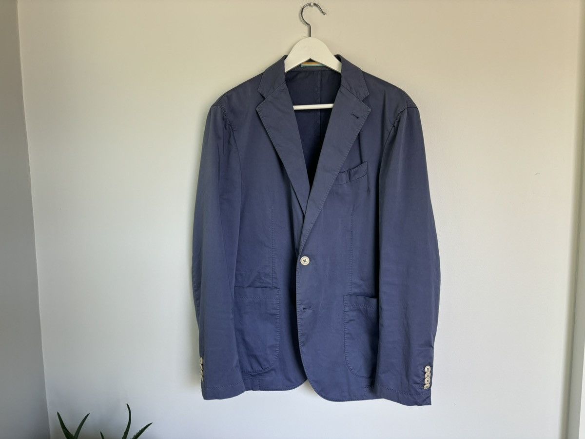 Vintage Grima's Sports Coat Vintage Cotton Blazer Made in Italy Size 52R - 11 Thumbnail