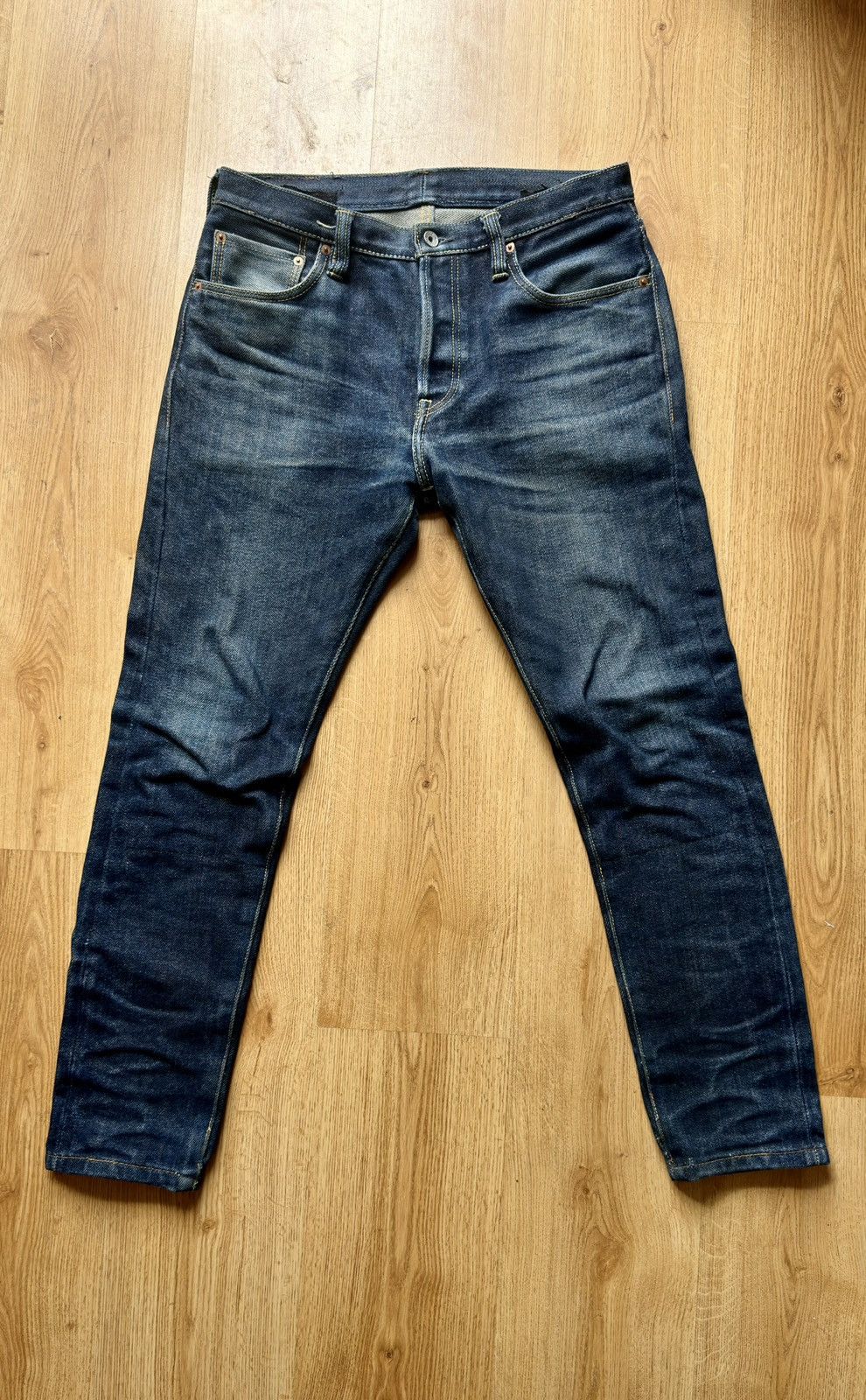 Iron Heart Iron Heart 777 21oz custom selvedge 32x30 tapered Size US 32 / EU 48 - 1 Thumbnail