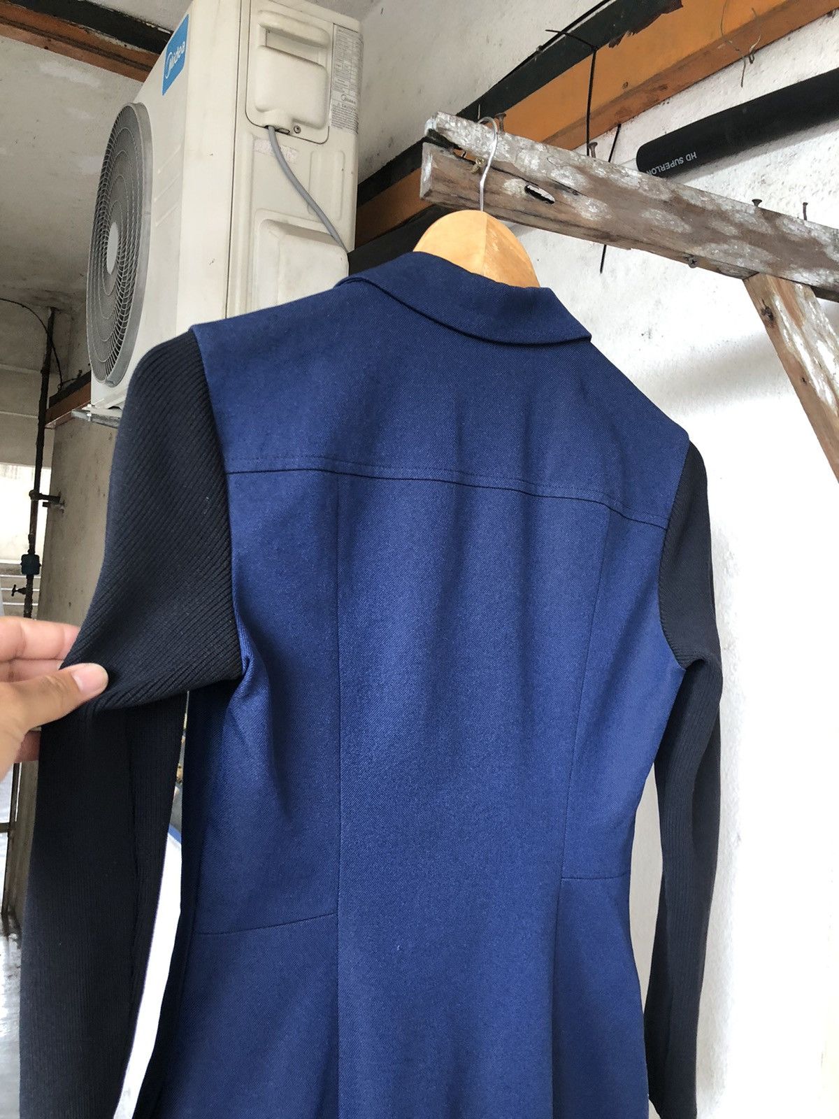 Yohji Yamamoto Rare❗️Ys Yohji Yamamoto Jacket Dress Women Autumn Zipper Size XS / US 0-2 / IT 36-38 - 18 Thumbnail
