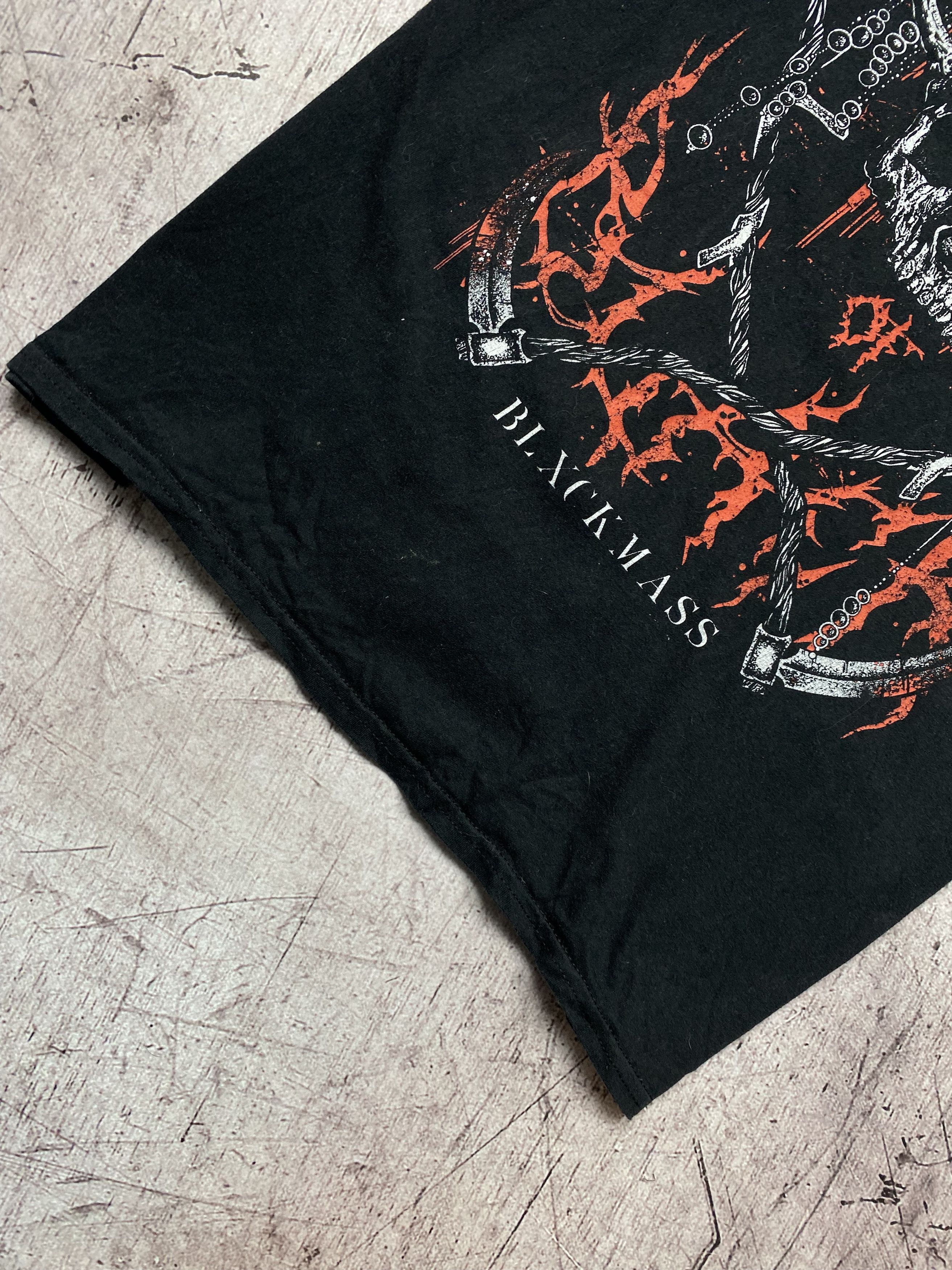Seditionaries Black Mass vintage scull t-shirt tee Size US L / EU 52-54 / 3 - 3 Thumbnail