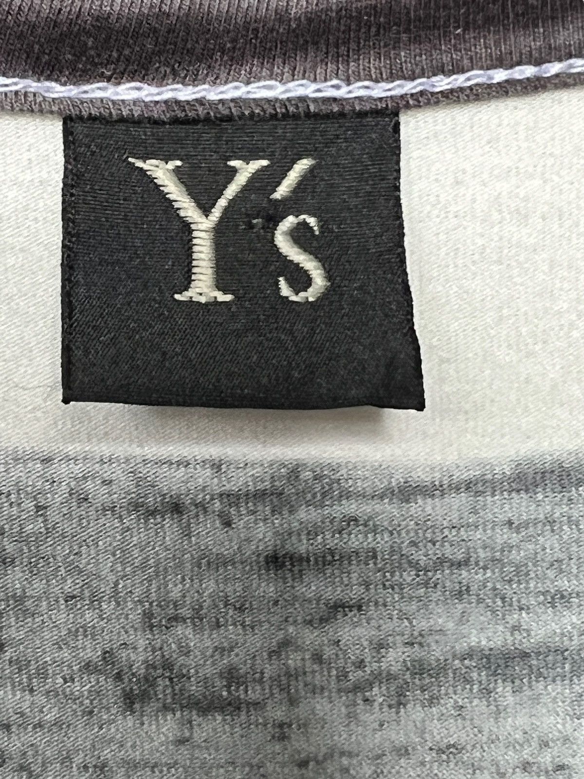 Yohji Yamamoto Y’s Yohji Yamamoto Brush Stripes Rayon Tshirt Size US XXS / EU 40 - 11 Thumbnail