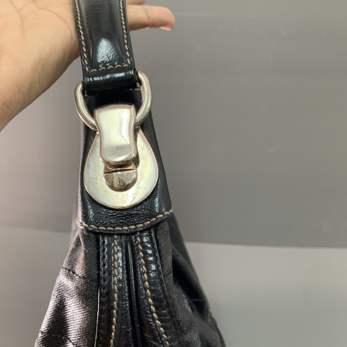 Gucci Gucci Black Hobo Bag Size ONE SIZE - 9 Thumbnail