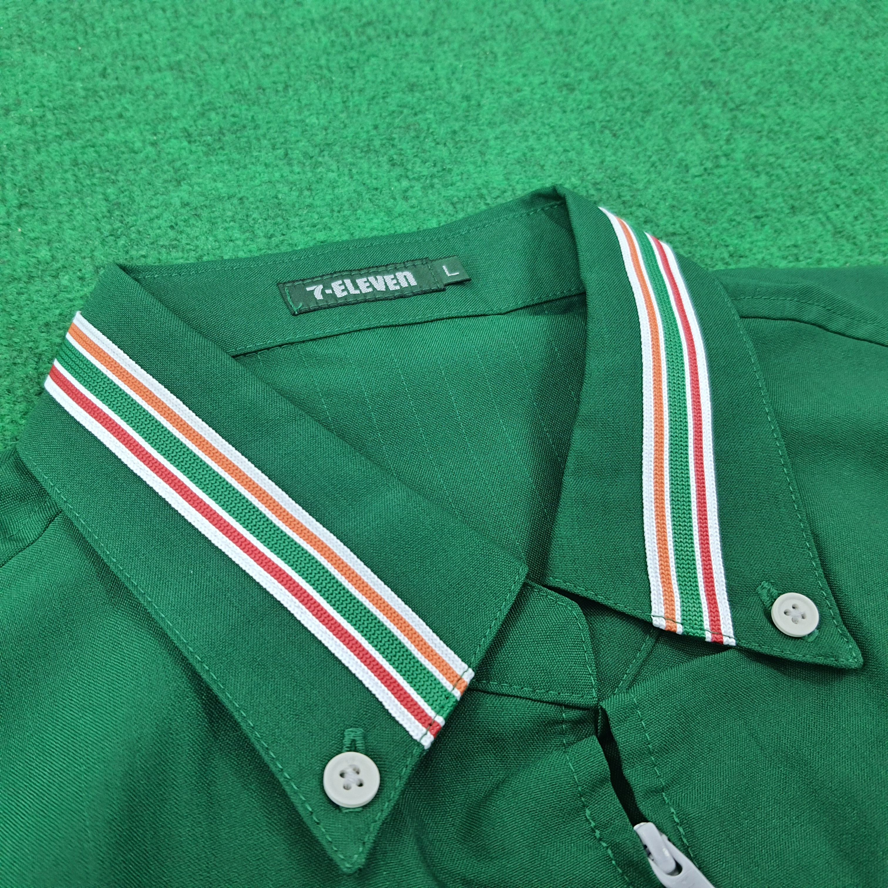 Japanese Brand × Vintage Vintage 7 Eleven Japan Staff Uniform Jacket C219N40 Size US M / EU 48-50 / 2 - 5 Thumbnail