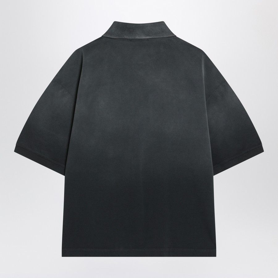 Alexander McQueen o1d2blof0126 Cotton Polo Shirt in Black Size US S / EU 44-46 / 1 - 2 Thumbnail