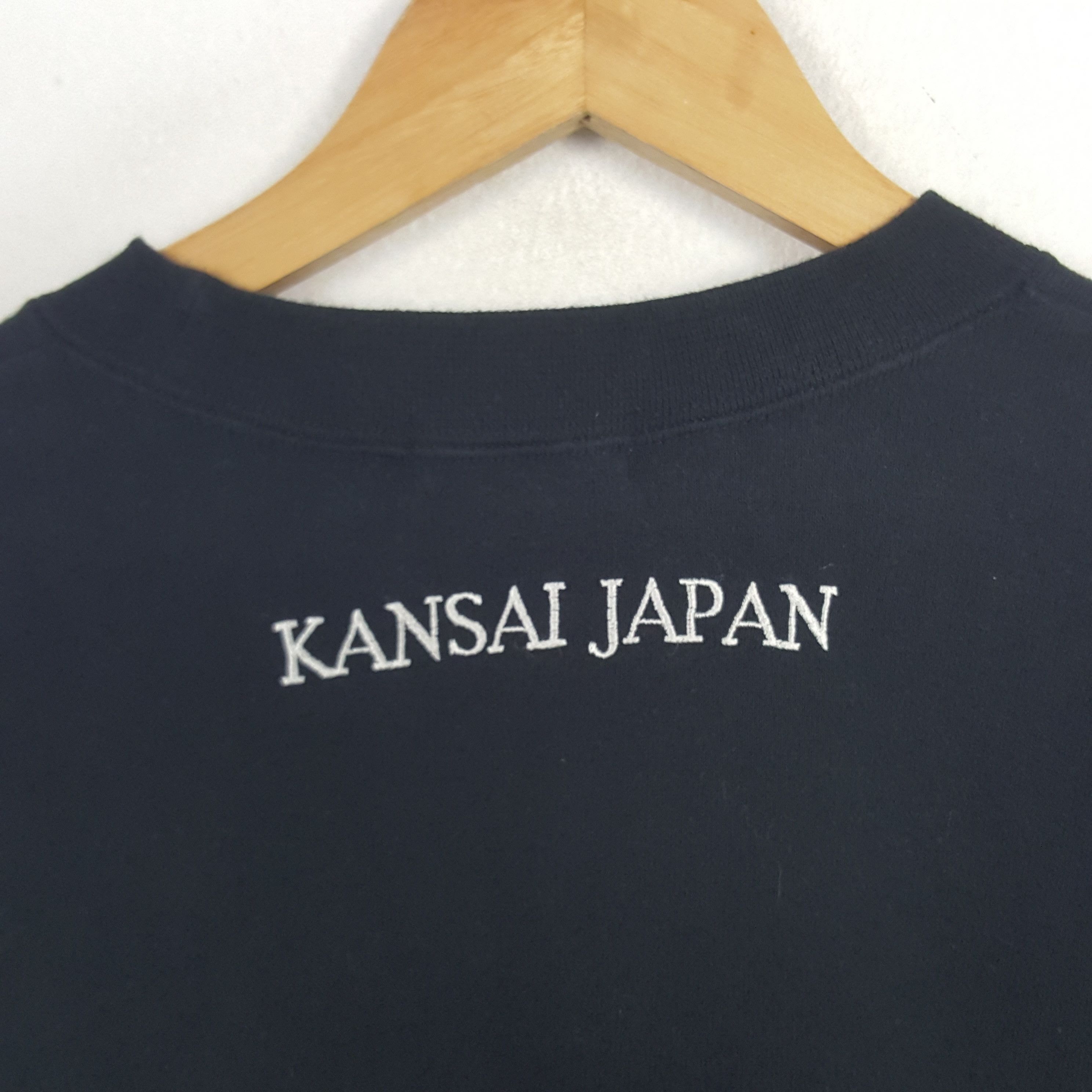 Kansai Yamamoto × Vintage Vintage Kansai Japan Big Logo Spell Out Sweatshirt Size US S / EU 44-46 / 1 - 4 Thumbnail
