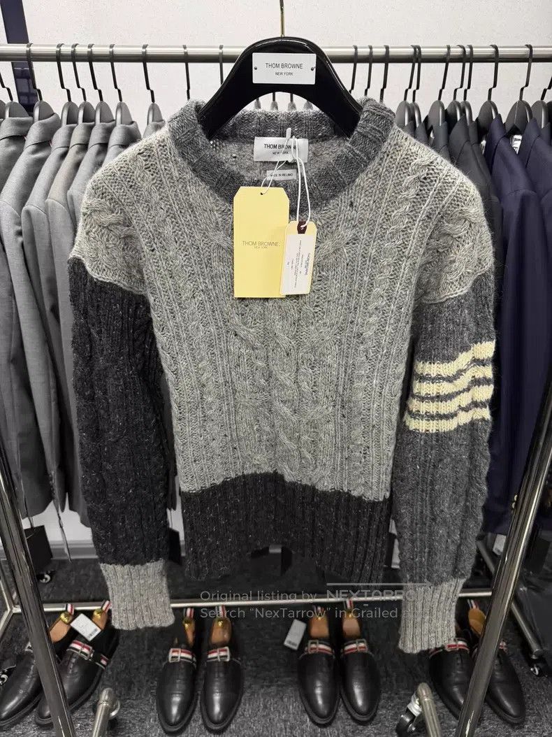 Thom Browne Thom Browne Knitwear Size US S / EU 44-46 / 1 - 1 Thumbnail