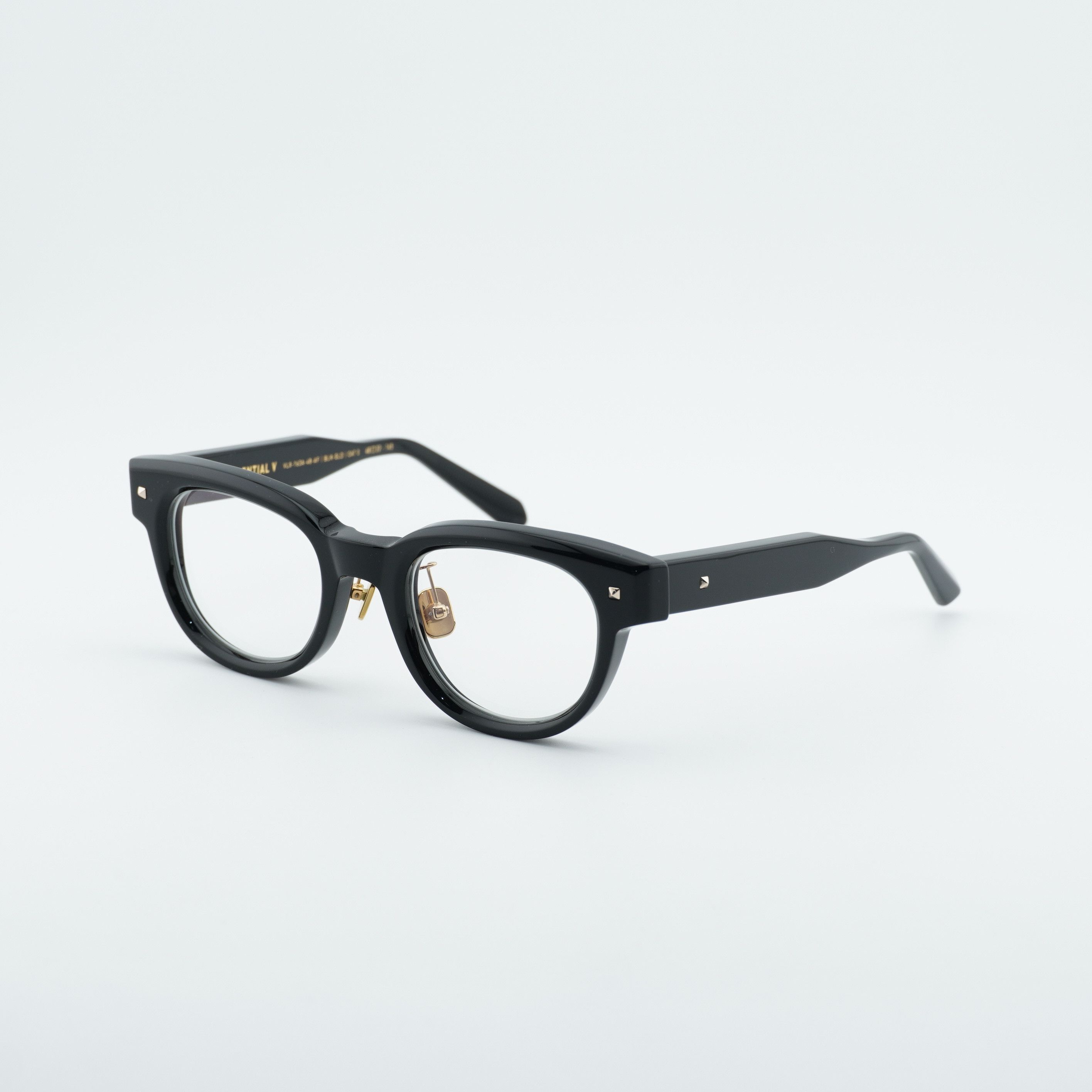 Valentino Valentino V-ESSENTIAL-V VLX-163A-AF Eyeglasses Black 48mm Size ONE SIZE - 1 Thumbnail