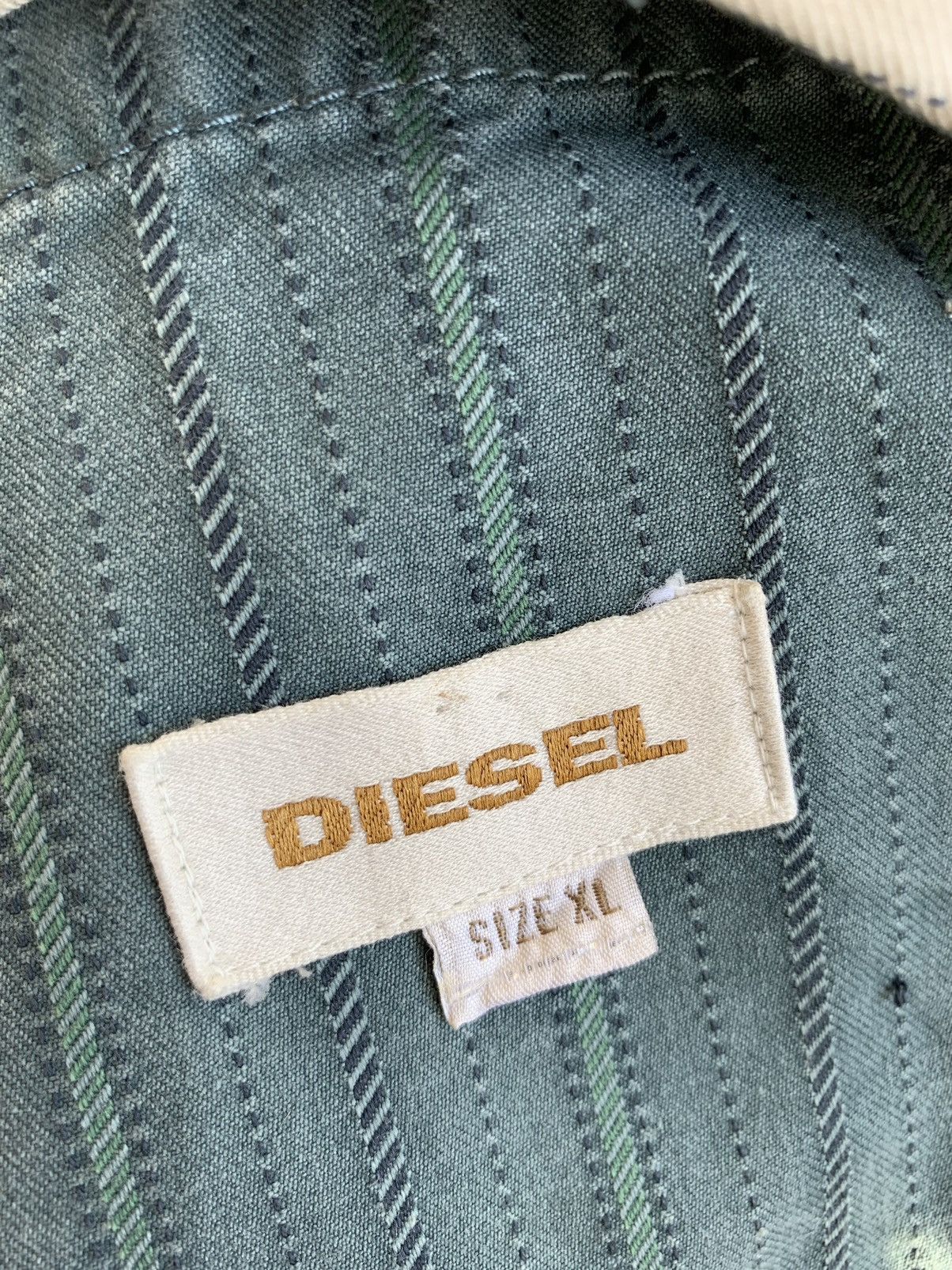 Diesel Y2K Diesel vintage Y2K Blazer Jacket work streetwear armani Size 52L - 8 Thumbnail