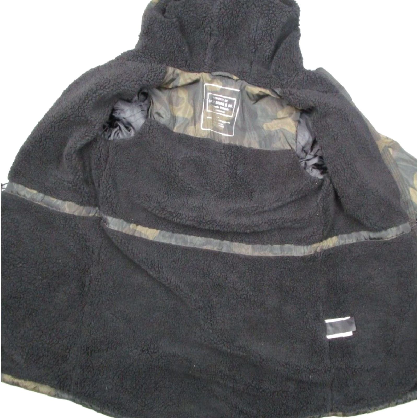 Lucky Brand Lucky Brand Jacket Womens Medium Green Camo Sherpa Lined Premium Performance Parka Hooded All Seasons Pockets Zip Size M / US 6-8 / IT 42-44 - 4 Thumbnail
